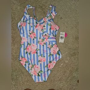 Betsey johnson womens size small bathing suit